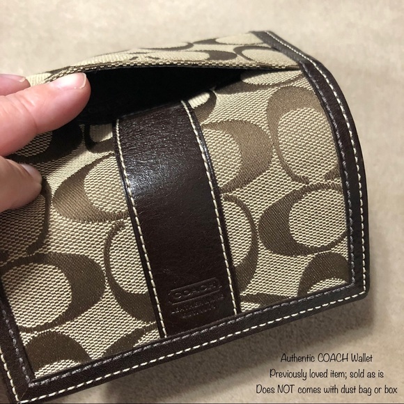 Wallet: COACH Wallet, Brown ๐ Bundle Me! - Picture 4 of 5